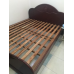 Giường gỗ xoan đào tự nhiên